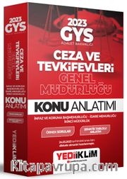 2023 GYS Adalet Bakanlığı Ceza ve Tevkifevleri Genel Müdürlüğü Konu Anlatımı 