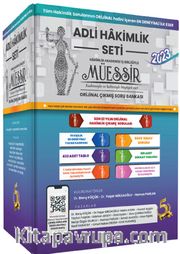 Müessir Adli Hakimlik Seti Çıkmış Soru Bankası