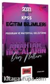 2023 KPSS Eğitim Bilimleri Anahtar Hocaların Program Geliştirme Ders Notları