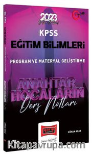 2023 KPSS Eğitim Bilimleri Anahtar Hocaların Program Geliştirme Ders Notları