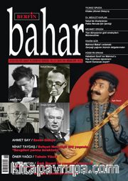 Berfin Bahar Aylık Kültür Sanat ve Edebiyat Dergisi Nisan 2016 Sayı:218