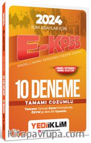 2024 Tüm Adaylar İçin Ekpss Tamamı Çözümlü 10 Deneme