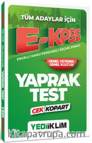 2024 Tüm Adaylar İçin Ekpss Çek Kopart Yaprak Test