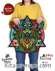 AZTEC Aztec Culture-Sürpriz Parçalı 340 Parça Hazır Puzzle (AZH65-S)