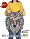 AZTEC Colored Wolf 644 Parça Hazır Puzzle (AZH58)