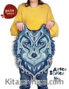 AZTEC Blue Wolf 637 Parça Hazır Puzzle (AZH56)