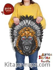 AZTEC Gorilla 558 Parça Hazır Puzzle (AZH50)