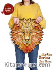 AZTEC Sunshine Lion 492 Parça Hazır Puzzle (AZH48)