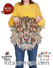 AZTEC Colored Lion-Sürpriz Parçalı 406 Parça Hazır Puzzle (AZH47-S)