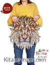 AZTEC Colored Lion 449 Parça Hazır Puzzle (AZH46)