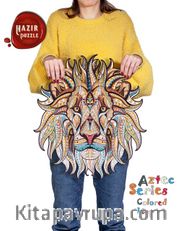 AZTEC Colored Lion 449 Parça Hazır Puzzle (AZH46)