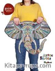 AZTEC Elephant 554 Parça Hazır Puzzle (AZH42)