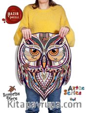 AZTEC Owl-Sürpriz Parçalı 628 Parça Hazır Puzzle (AZH39-S)