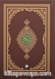 Kur'an-ıı Kerim Renkli Hafız Boy (Kahverengi)
