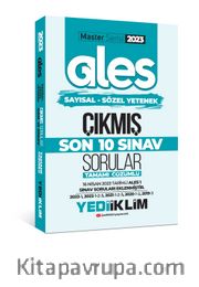 2023 ALES Sayısal-Sözel Yetenek Son 10 Sınav Tamamı Çözümlü (ALES-1 Dahil)