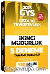 2023 GYS Ceza Ve Tevkifevleri Genel Müdürlüğü İkinci Müdürlük 5 Deneme Tamamı Çözümlü