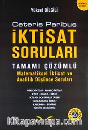 İktisat Soruları (2 Cilt) / Ceteris Paribus