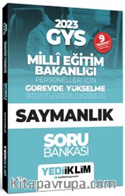 KPSS 2023 GYS Millî Eğitim Bakanlığı Personelleri İçin Görevde Yükselme Saymanlık Soru Bankası