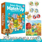 Animals Memory Match Up (409111)