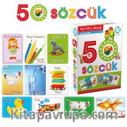 Türkçe İngilizce İlk 50 Sözcük Zeka Kartları (383787)