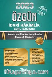 2023 Özgün İdari Hakimlik Soru Bankası