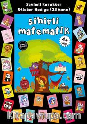 Stickerlı 4+ Yaş Sihirli Matematik