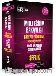 2023 MEB Görevde Yükselme Sınavlarına Hazırlık Konu Anlatımlı Soru Bankası Şeflik