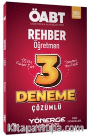 ÖABT Rehber Öğretmen 3 Deneme Çözümlü