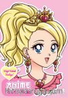 Anime Pembe Prenses Boyama Kitabı