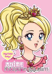 Anime Pembe Prenses Boyama Kitabı