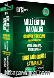 2023 MEB Görevde Yükselme Sınavlarına Hazırlık Konu Anlatımlı Soru Bankası Şube Müdürlüğü - Saymanlık
