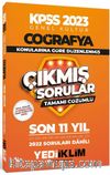 2023 KPSS Genel Kültür Coğrafya Konularına Göre Tamamı Çözümlü Son 11 Yıl Çıkmış Sorular