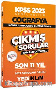 2023 KPSS Genel Kültür Coğrafya Konularına Göre Tamamı Çözümlü Son 11 Yıl Çıkmış Sorular