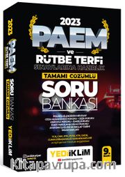 2023 PAEM ve Rütbe Terfi Sınavlarına Hazırlık Tamamı Çözümlü Soru Bankası