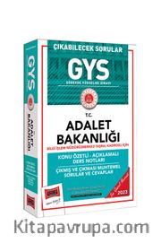 2023 Adalet Bakanlığı GYS Çıkabilecek Sorular Bilgi İşlem Müdürü (Merkez-Taşra) Kadrosu İçin Konu Özetli Ders Notları ve Soru Bankası 