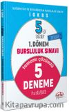 5. Sınıf 1. Dönem Bursluluk Sınavı Tamamı Çözümlü 5 Deneme Sınavı 