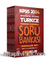 2024 KPSS Ortaöğretim-Önlisans Genel Yetenek Genel Kültür Tamamı Çözümlü Modüler Soru Bankası