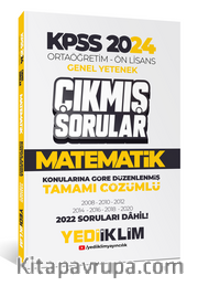 KPSS 2024 Ortaöğretim-Önlisans  Matematik Konularına Göre Çıkmış Sorular