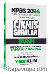 KPSS 2024 Ortaöğretim-Önlisans Tarih Konularına Göre  Çıkmış Sorular 