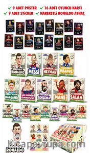 Efsane Futbolcular Kutulu Set (9 Kitap Takım)