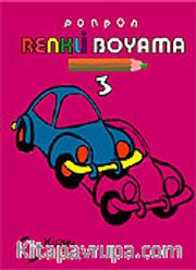 3. Ponpon Renkli Boyama Kitabı