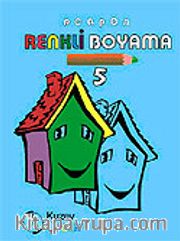 5. Ponpon Renkli Boyama Kitabı