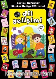 Stickerlı 3+4+5 Yaş Dil Gelişimi