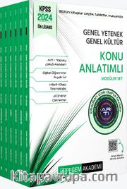 2024 KPSS Genel Yetenek Genel Kültür Önlisans Konu Anlatımlı Modüler Set (6 Kitap)