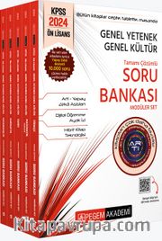 2024 KPSS Genel Yetenek Genel Kültür Önlisans Tamamı Çözümlü Soru Bankası Modüler Set (5 Kitap)