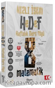 2024 Hızlı İsem Hedef 8. Sınıf Matematik Haftalık Ders Föyü