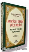 Haktan Yayınları Çanta Boy Metinsiz Yüce Meal (Kod:H-87)