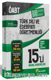 ÖABT Türk Dili ve Edebiyatı 15'li Branş Denemeleri Çözümlü