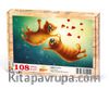 Kediler Ahşap Puzzle 108 Parça (AS02-C)