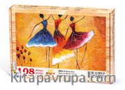 Balerinler Ahşap Puzzle 108 Parça (DM01-C)